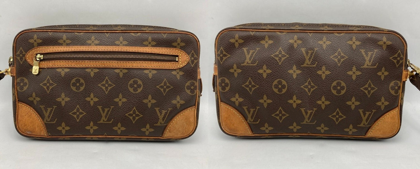 LOUIS VUITTON ルイヴィトン モノグラム マルリードラゴンヌ M51825 中古 D4