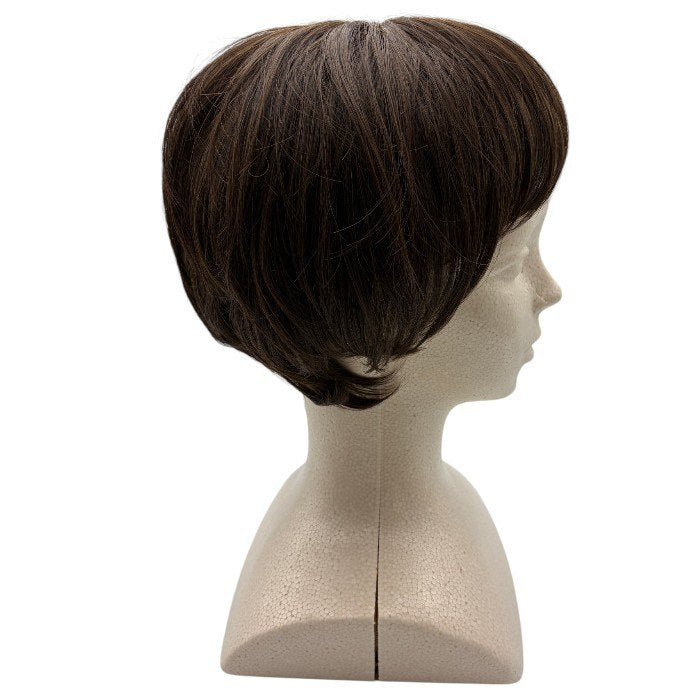 銀座サロン KAZUE WIG カズエ ウィッグ ショート レディース ショート フルウィッグ ブラウン かつら 中古 W４