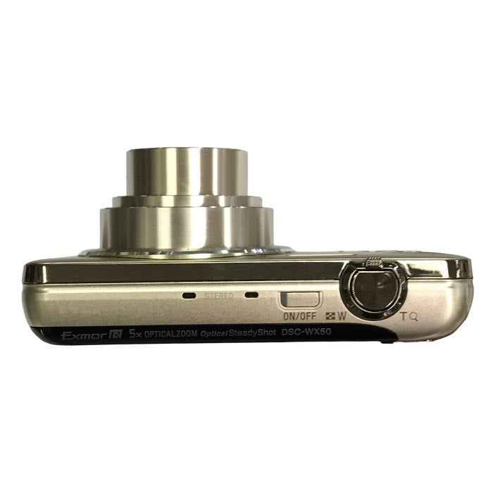 SONY ソニー Cyber-shot コンパクトデジタルカメラ ゴールド 1620万画素 光学5倍ズーム フルHD DSC-WX50 中古 T1