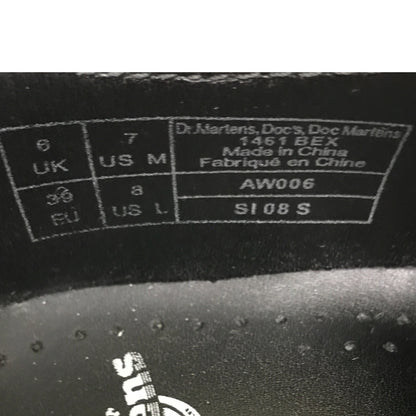 Dr.Martens ドクターマーチン 3ホール シューズ レディース CORE 1461 BEX ベックス 21084001 ブラック UK6(25cm) ブーツ メンズ 靴 レザー 本革 中古 Ｗ1