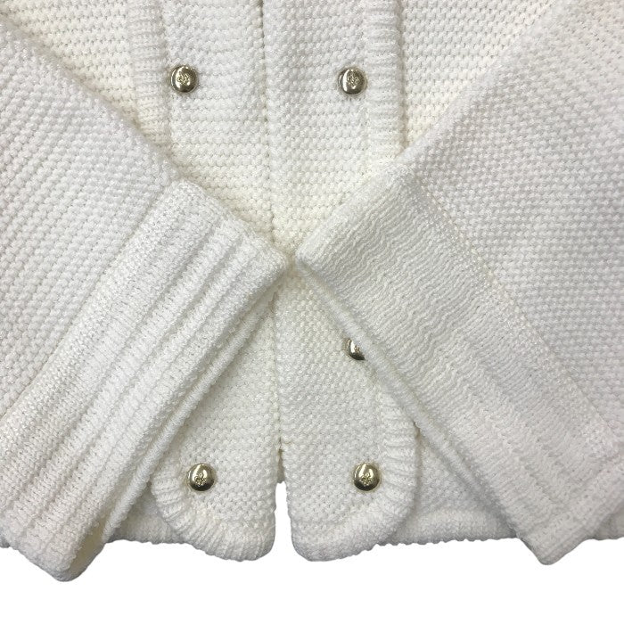 EPOCA エポカ 綿混ニット ジャケット KUB32-855-01 40 アウター レディース ホワイト 秋 冬 春 中古 W1