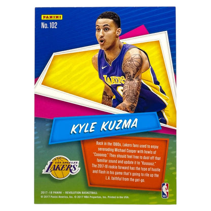 PANINI NBAカード REVOLUTION KYLE KUZMA LAKERS #102 中古 IT2