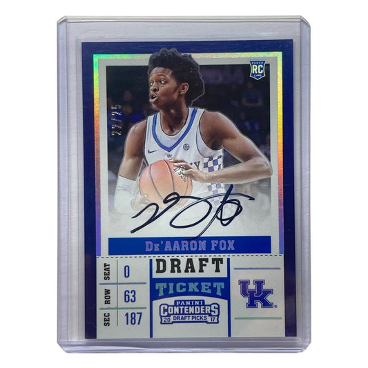 PANINI NBAカード CONTENDERS DRAFT PICKS DE AARON FOX 22/25 #55 中古 IT2