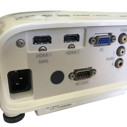 EPSON dreamio ホームプロジェクター ホワイト系 フルHD 3D対応 HDMI端子×2 EH-TW5200 中古 T1