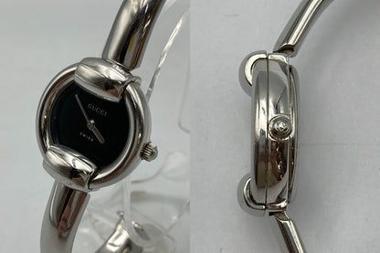 GUCCI グッチ バングルウォッチ 腕時計 クオーツ 1400L レディース 中古 D4