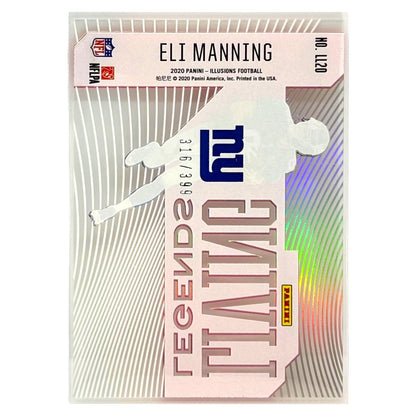 PANINI NFLカード ILLUSIONS ELI MANNING GIANTS /399 #LL20 中古 IT1