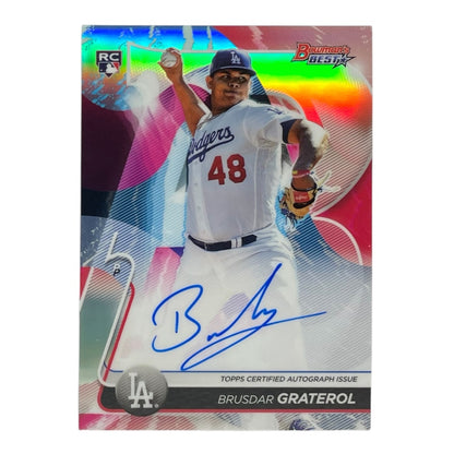 TOPPS MLBカード BOWMAN'S BEST BRUSDAR GRATEROL LOS ANGELES DODGERS #B20-BG 中古 IT2