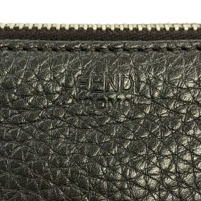 FENDI フェンディ クラッチバッグ レディース レザー 鍵 キー セカンドバッグ ブラック 7N0078 中古 1