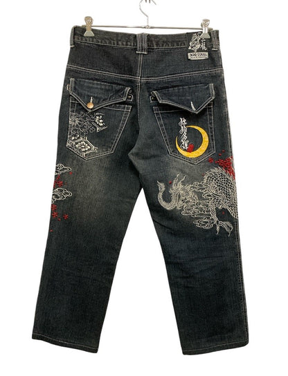 DOG TOWN ドッグタウン 黒龍 デニムパンツ DTB-3179 中古 D4
