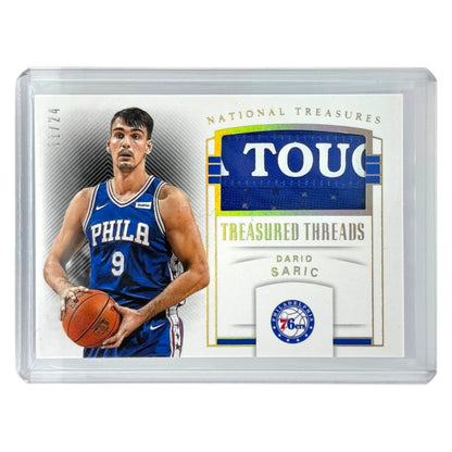 PANINI NBAカード NATIONAL TREASURES DARIO SARIC PHILADELPHIA 76ERS /24 #TTH-42 中古 IT1