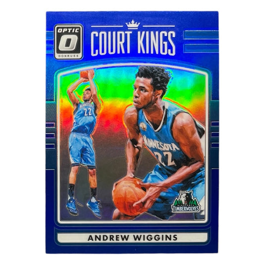 PANINI NBAカード DONRUSS OPTIC PRIZM ANDREW WIGGINS MINNESOTA TIMBERWOLVES /49 #25 中古 IT2