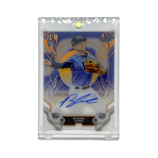 TOPPS MLBカード HIGH TEK AUTOGRAPH BRANDON LOWE 12/25 #HTA-BL 中古 IT1
