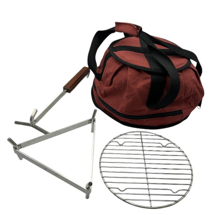 UNIFLAME ユニフレーム 10インチ SUPER DEEP ダッチオーブン スーパーディープ アウトドア キャンプ 中古 W４