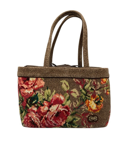 FEILER フェイラー 巾着 ロザリウム トートバッグ 中古 D4