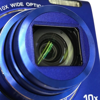 Nikon COOLPIX デジタルカメラ オーシャンブルー コンパクト スリム S6200BL 中古 T1