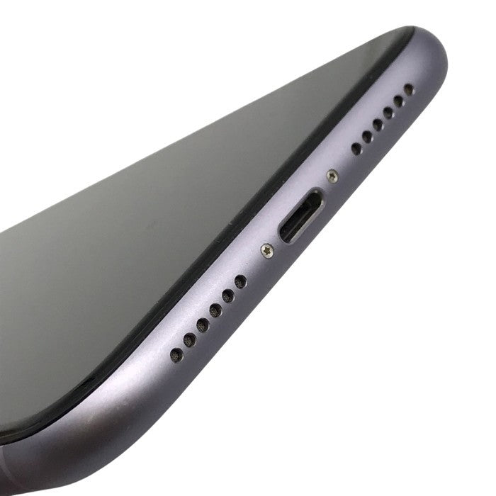 Apple iPhone 11 64GB スマートフォン パープル 4G SIMフリー デュアルSIM MWLX2J/A 中古 T1