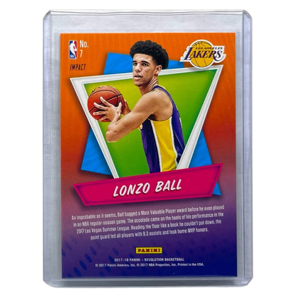 PANINI NBAカード REVOLUTION LONZO BALL LAKERS #7 中古 IT2