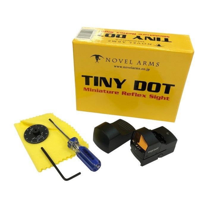 NOVEL ARMS TINY DOT ドットサイト 超小型 照度センサー ビルトインマウント サバゲー CR2032使用 中古 T1