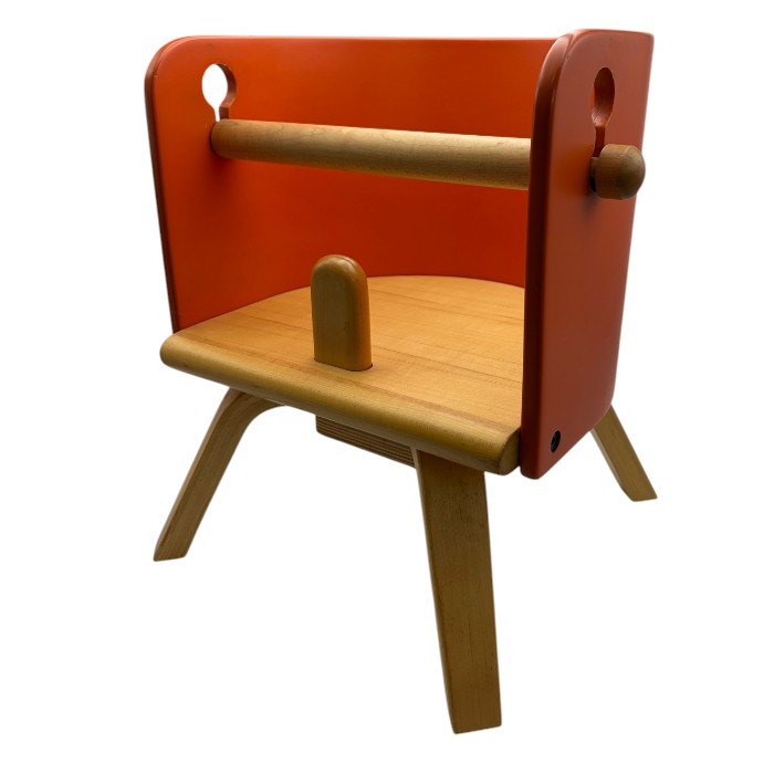 SDI Fantasia Carota mini カロタ ミニ ベビーチェア 椅子 小さい 木製 かわいい オレンジ 中古 W４