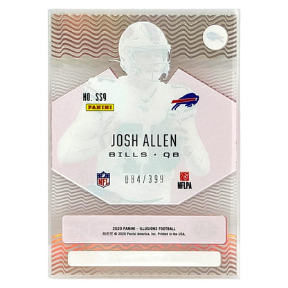 PANINI NFLカード ILLUSIONS JOSH ALLEN BILLS /399 #SS9 中古 IT1
