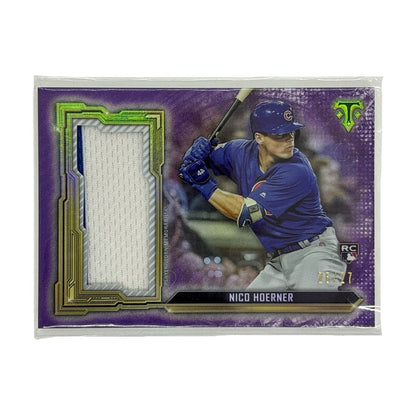 TOPPS MLBカード TRIPLE THREADS NICO HOERNER CHICAGO CUBS 26/27 #SJR-NH 中古 IT1