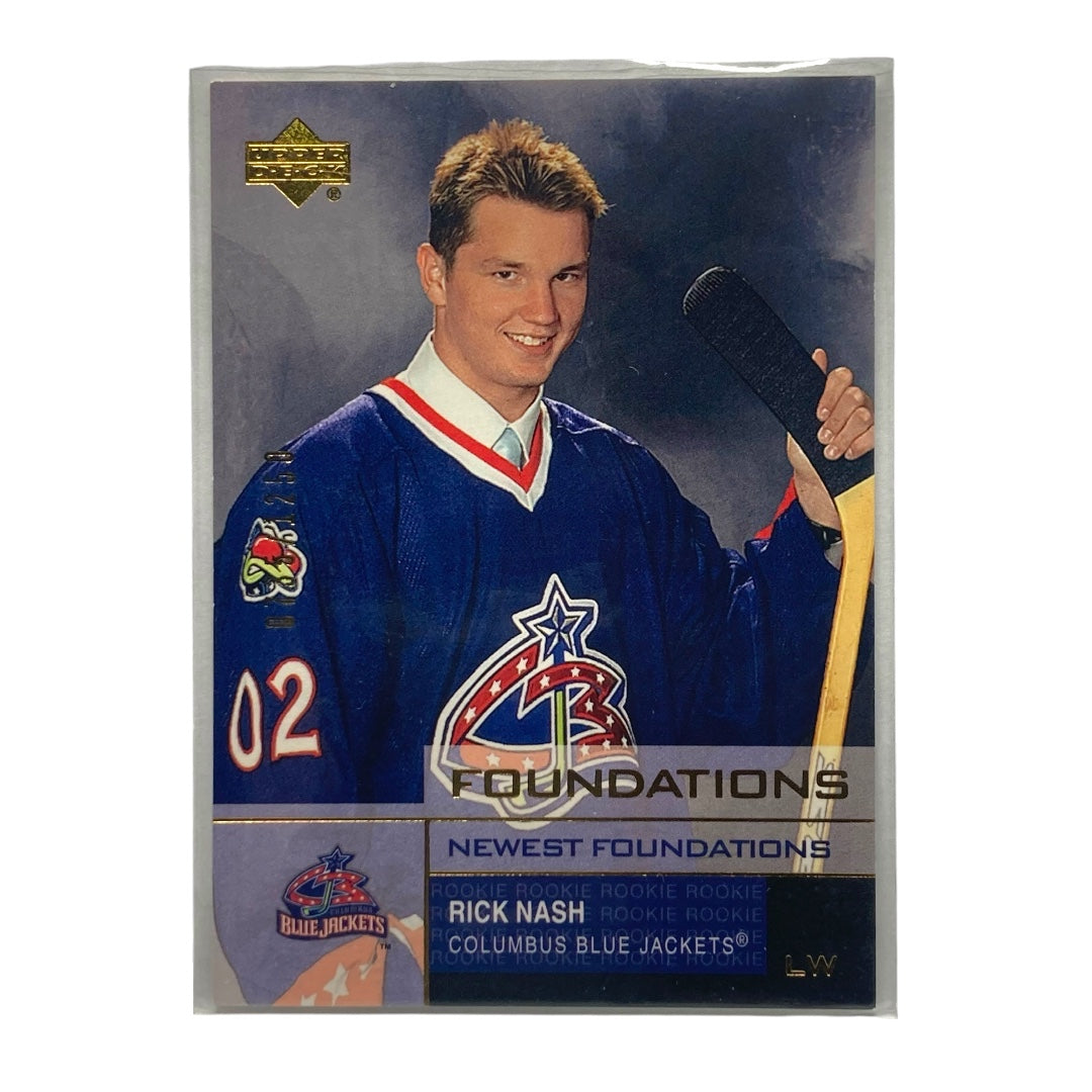 UPPER DECK NHLカード FOUNDATIONS RICK NASH BLUE JACKETS 0735/1250 #149 中古 IT2
