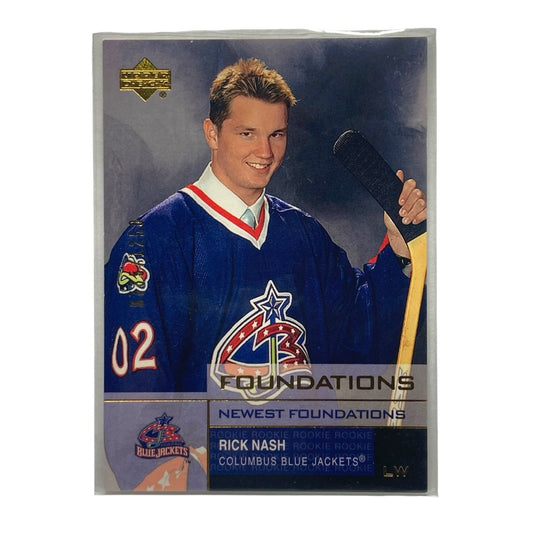 UPPER DECK NHLカード FOUNDATIONS RICK NASH BLUE JACKETS 0735/1250 #149 中古 IT2