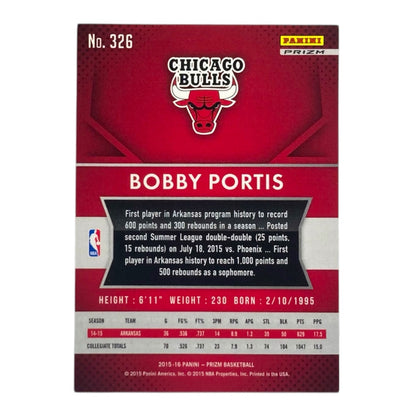 PANINI NBAカード PRIZM BOBBY PORTIS CHICAGO BULLS #326 中古 IT2