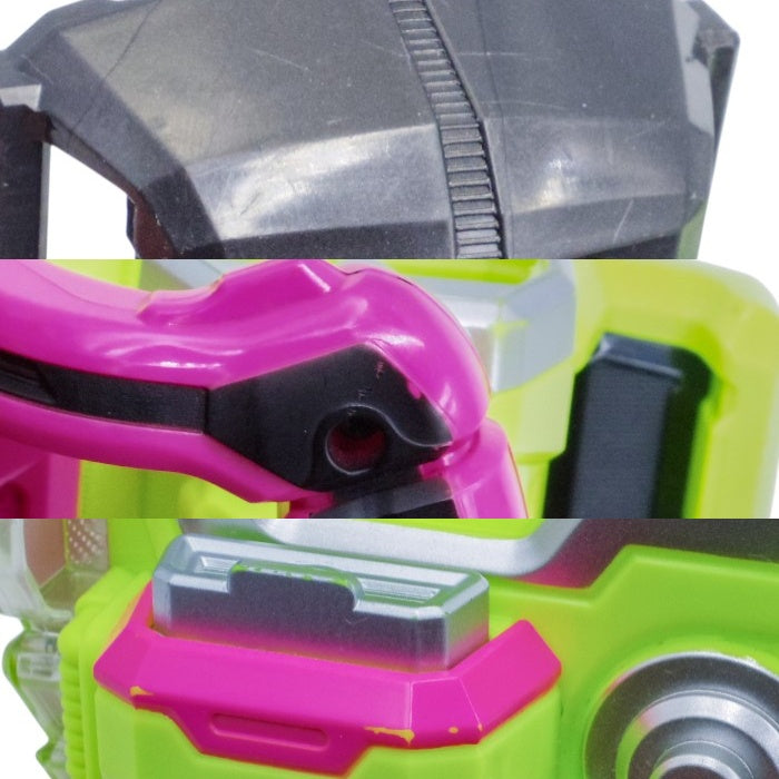 BANDAI 仮面ライダーエグゼイド 変身ベルト&ガシャット&ホルダー セット 中古 a1