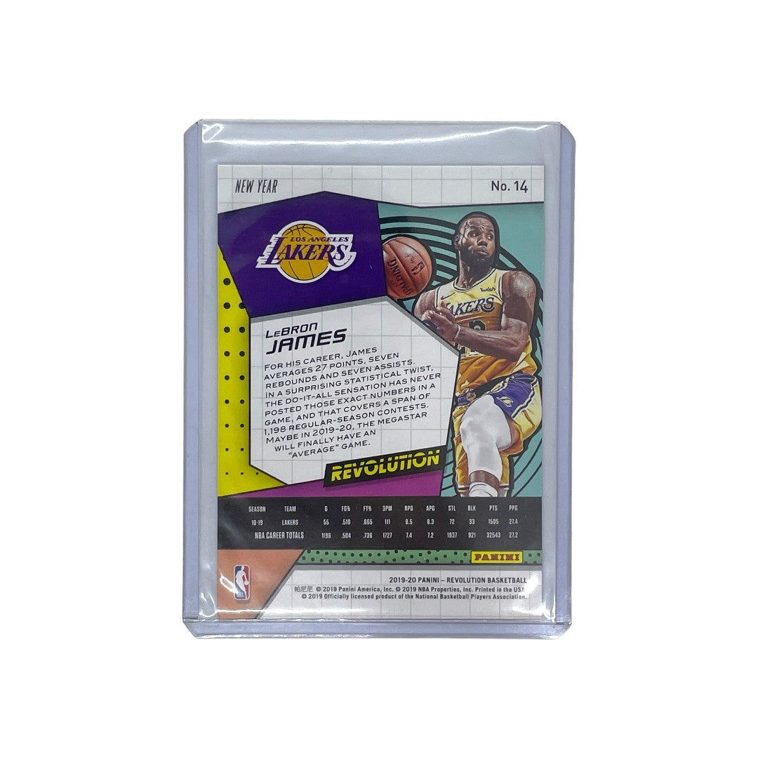 PANINI NBAカード REVOLUTION CHINESE NEW YEAR LeBRON JAMES #14 中古 IT1