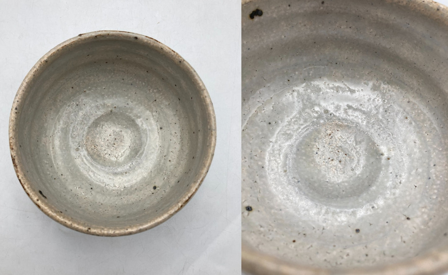 宇野徹 化粧手 抹茶茶碗 中古 D4