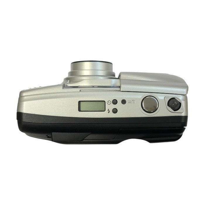 OLYMPUS オリンパス スーパーズーム コンパクトカメラ シルバー フィルム ズームレンズ フラッシュ 105G 中古 T1