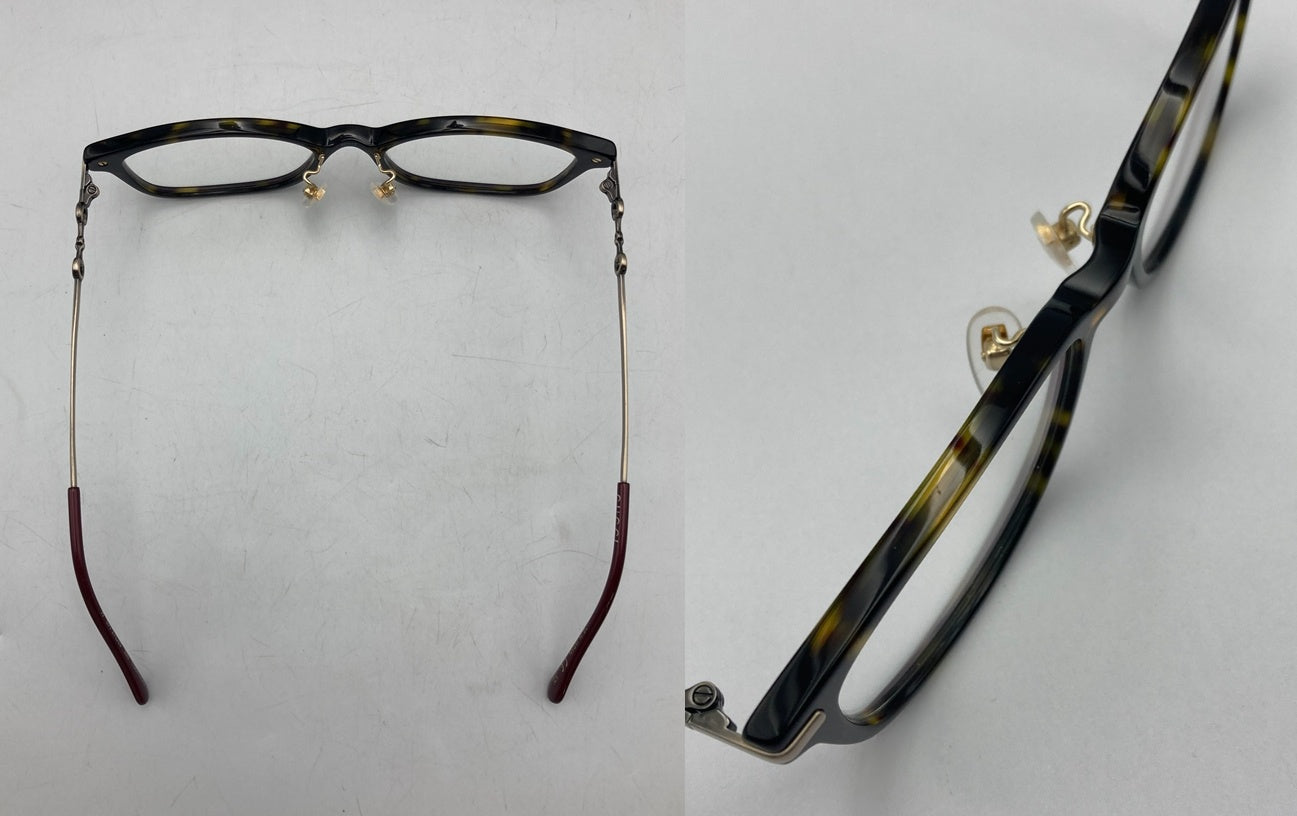 GUCCI グッチ 度入りメガネ メガネフレーム 日本製 GG1129OJ-002 中古 D4