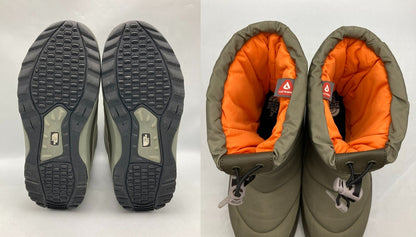 THE NORTH FACE ノースフェイス Nuptse Bootie WP V MIL NF51681 セージグリーン サイズ27cm メンズ 中古 D4