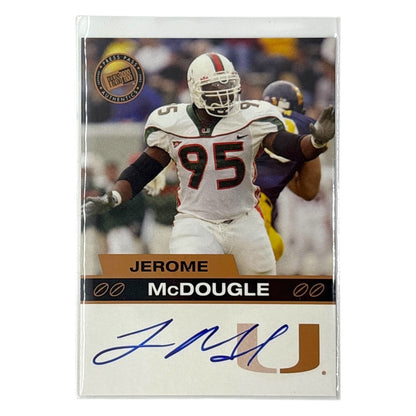 PRESS PASS NFLカード JEROME McDOUGLE 中古 IT1