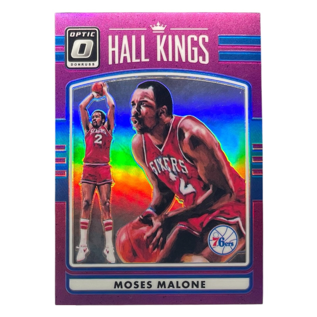 PANINI NBAカード DONRUSS OPTIC PRIZM MOSES MALONE 76ERS #26 中古 IT2