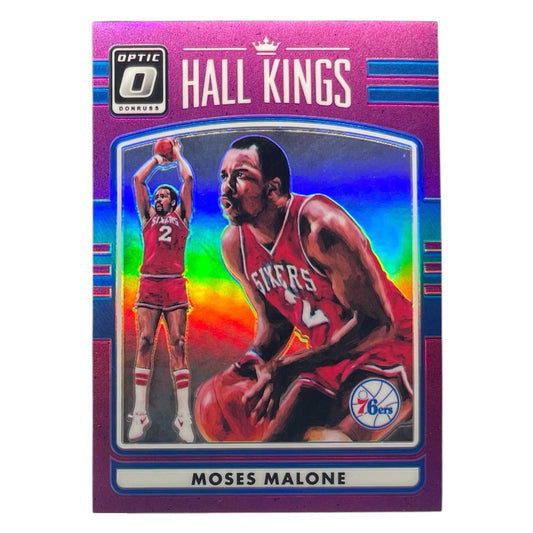 PANINI NBAカード DONRUSS OPTIC PRIZM MOSES MALONE 76ERS #26 中古 IT2