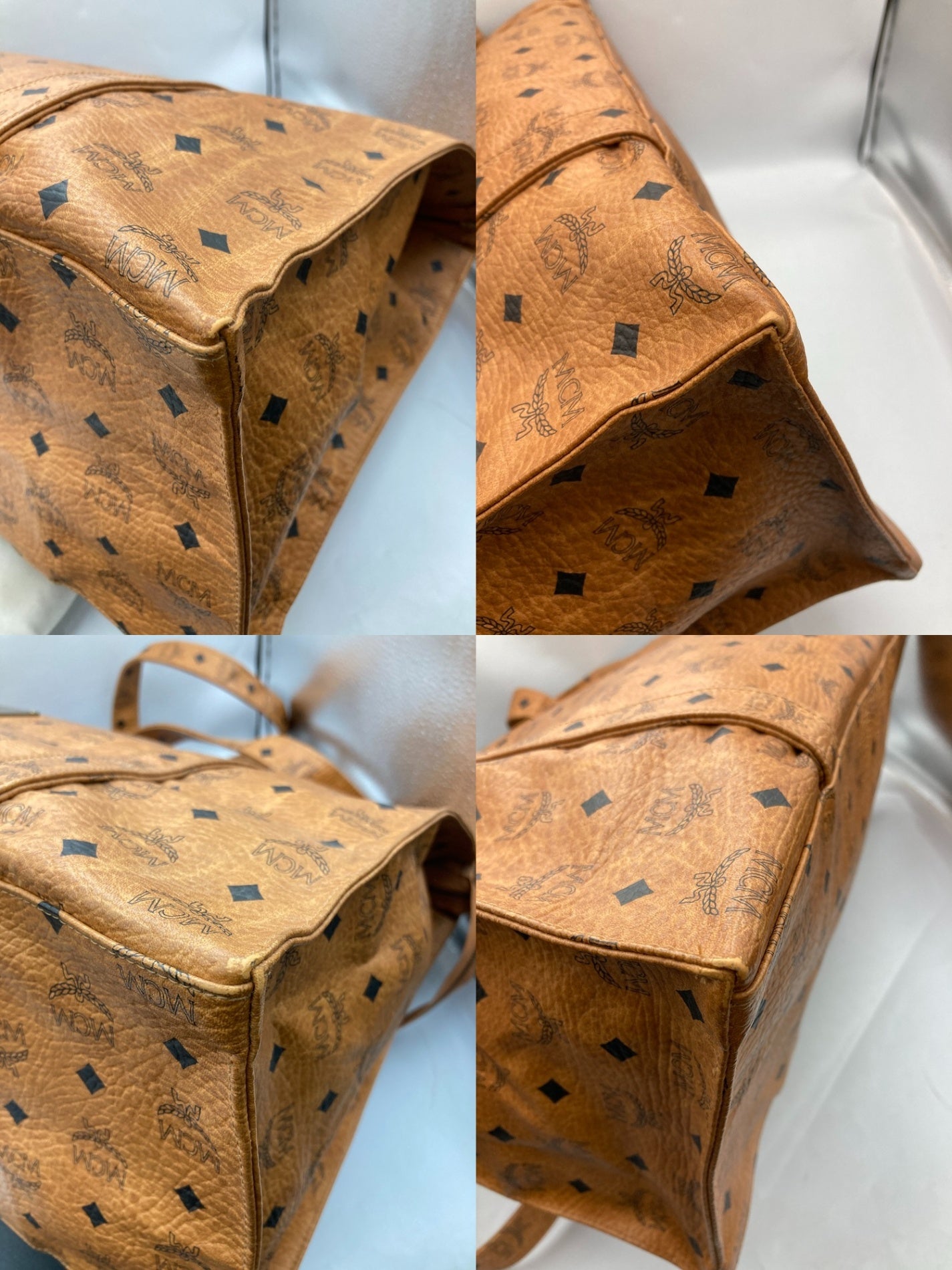 MCM エムシーエム ヴィセトス柄 トートバッグ 中古 D4