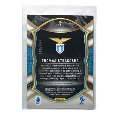 PANINI サッカーカード CHRONICLES SELECT THOMAS STRAKOSHA LAZIO /500 #7 中古 IT2
