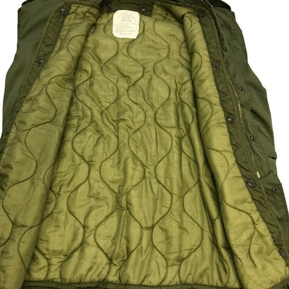 US.ARMY M1951 モッズコート メンズ ライナー付き ミリタリー コットン ヴィンテージ フィッシュテール パーカ カーキ Mサイズ 55-B-4982-20 中古 T1