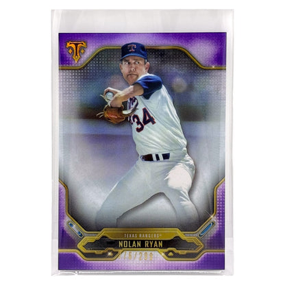 TOPPS MLBカード TRIPLE THREADS NOLAN RYAN TEXAS RANGERS /299 #90 中古 IT1