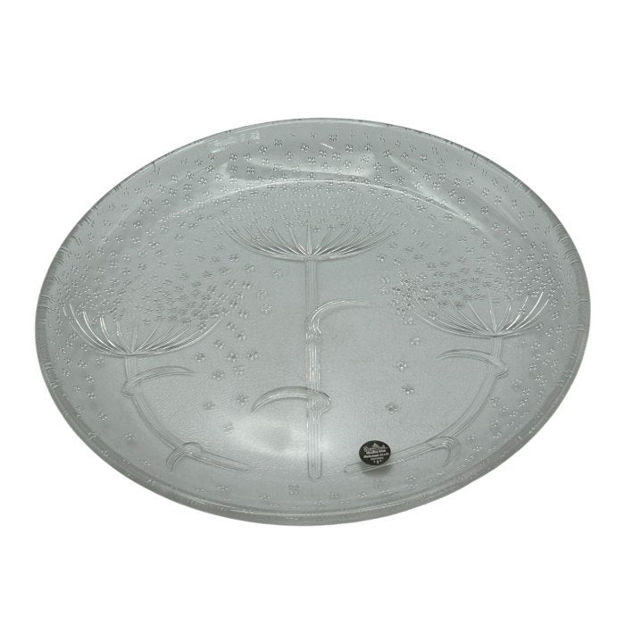 ローゼンタール スタジオライン レースフラワー ガラスプレート Rosenthal 皿 洋食器 おしゃれ 中皿 中古 W４