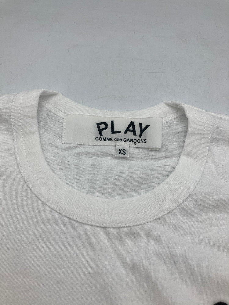 PLAY COMME des GARCONS プレイ コムデギャルソン ワンポイント Tシャツ AX-T064 サイズXS 中古 D4