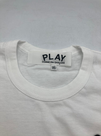 PLAY COMME des GARCONS プレイ コムデギャルソン ワンポイント Tシャツ AX-T064 サイズXS 中古 D4