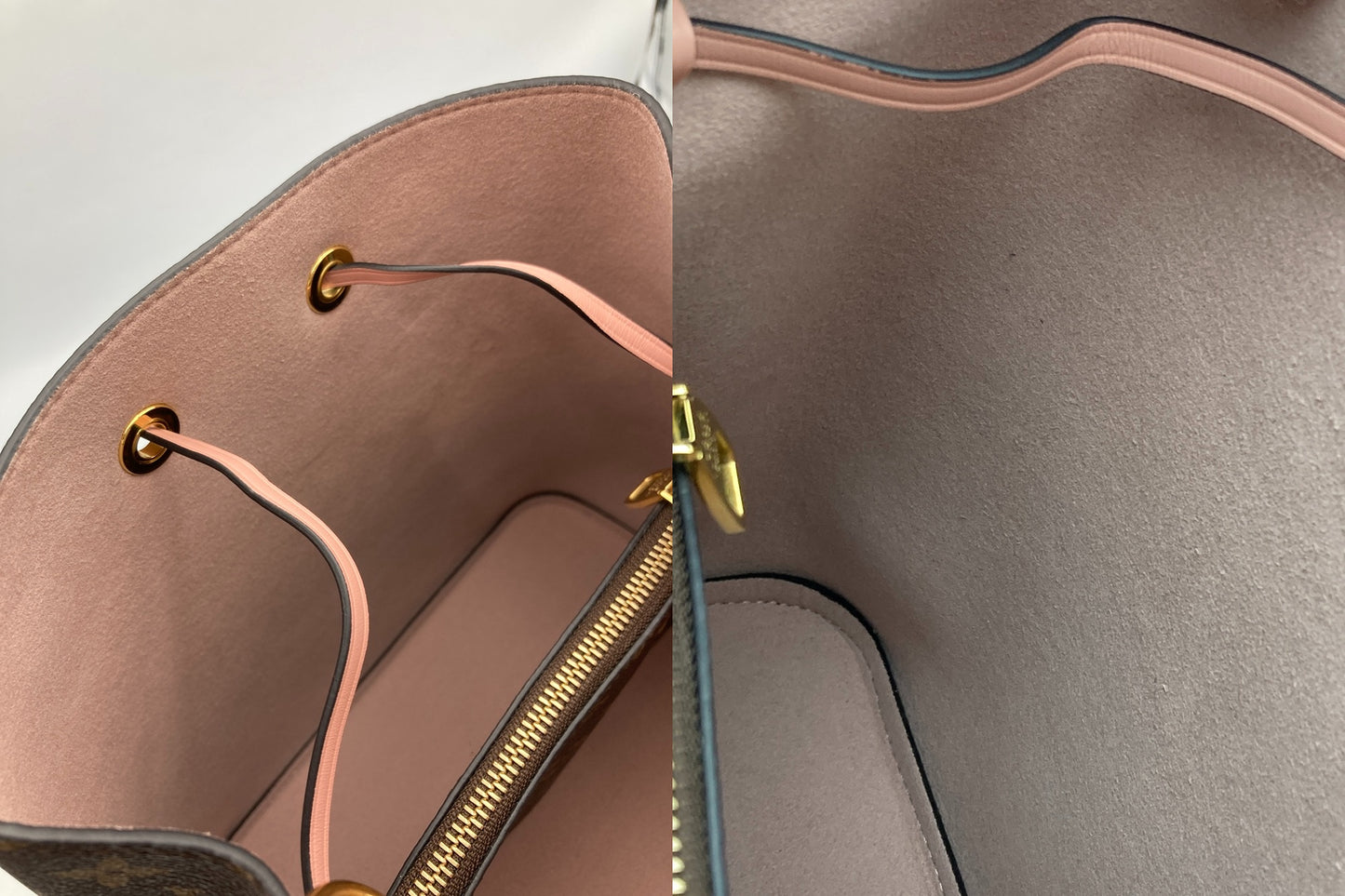 LOUIS VUITTON ルイヴィトン モノグラム ネオノエ M44022 ローズプードル 中古 D4