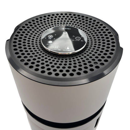 Dretec ドリテック ～11畳 空気清浄機 スマイルブリーズ AC-101 家電 ペット臭 スリム 静音モード搭載 お手入れ簡単 中古 W４