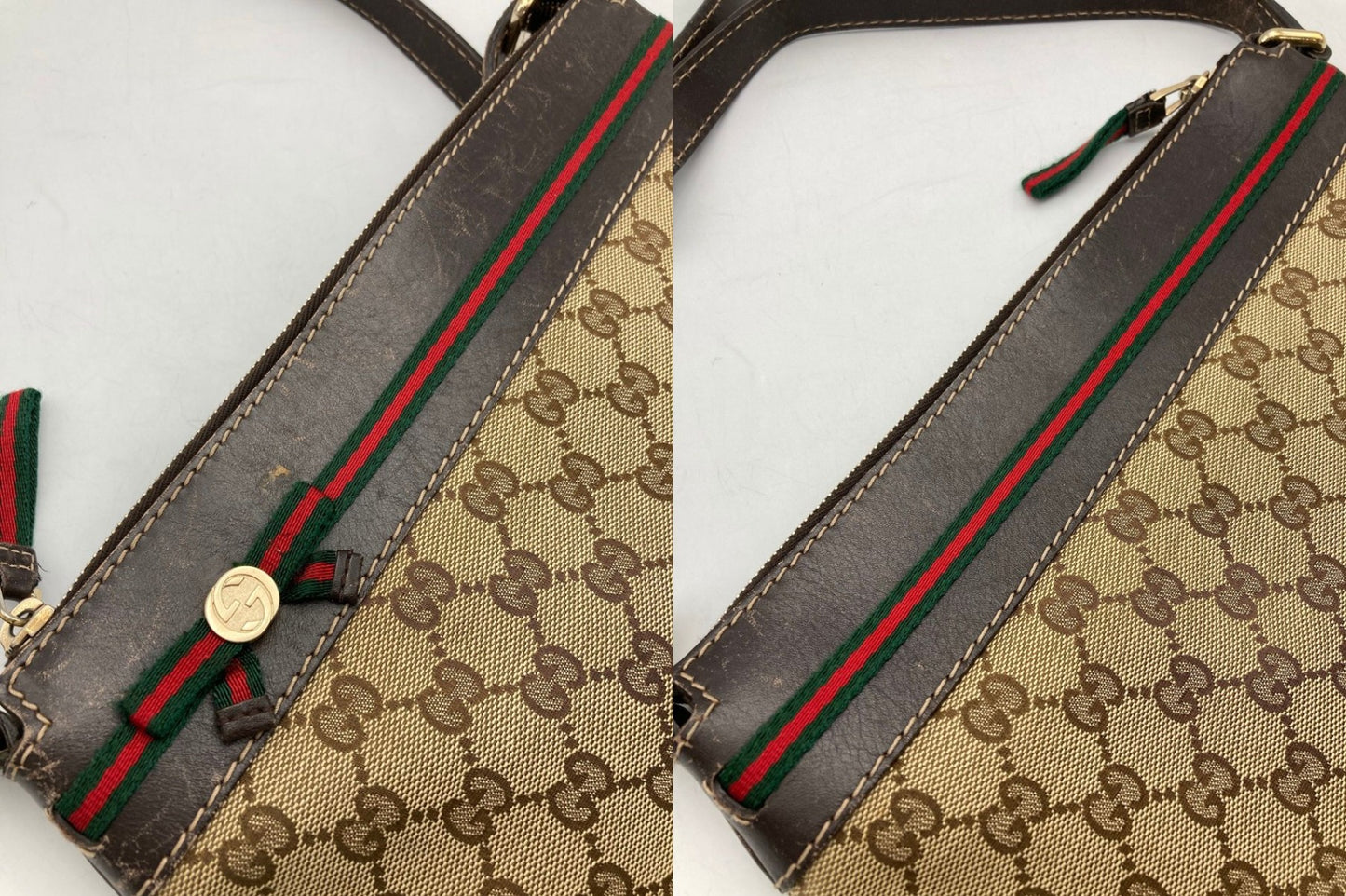 GUCCI グッチ GGキャンバス メイフェア ショルダーバッグ  257065 中古 D4