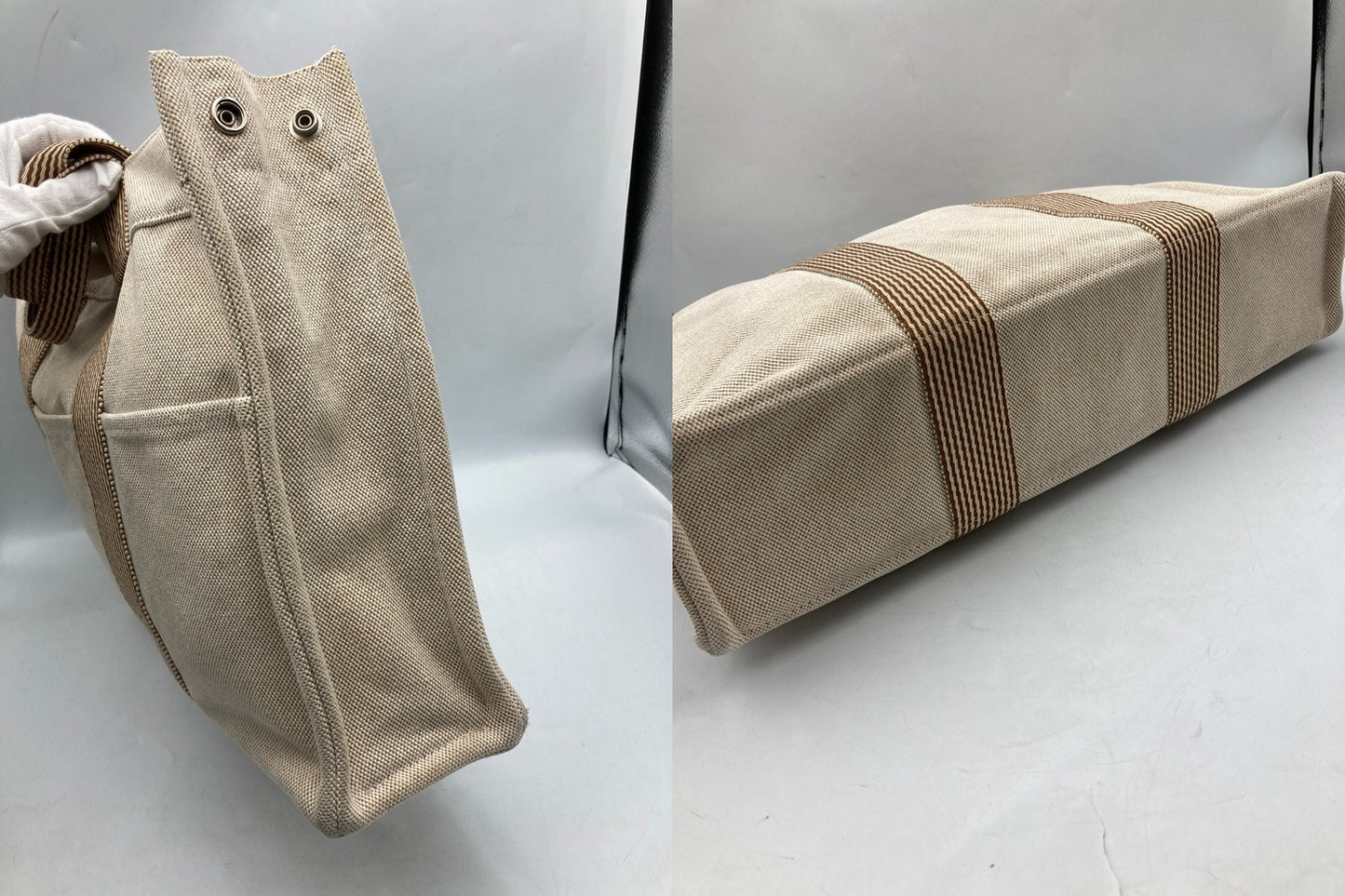 HERMES エルメス ニューフールトゥMM トートバッグ 中古 D4
