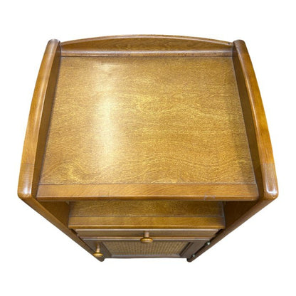 karimoku カリモク 電話台 FAX台 インテリア 家具 収納 木製 中古 W４