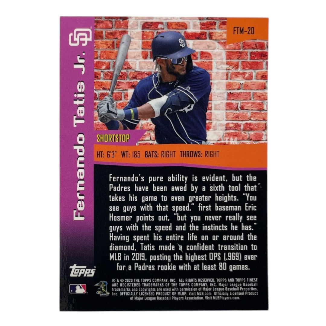 TOPPS MLBカード FINEST FERNANDO TATIS JR. PADRES #FTM-20 中古 IT2
